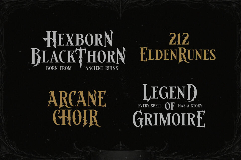 Crown Grimward Font