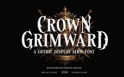 Crown Grimward Font