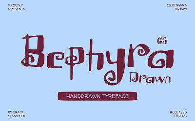 Cs Bephyra Drawn Font