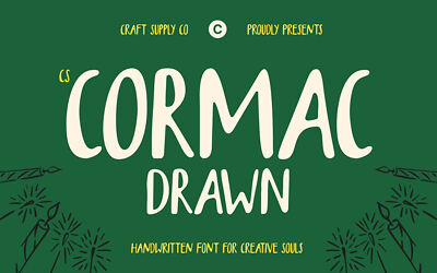 Cs Cormac Drawn Font