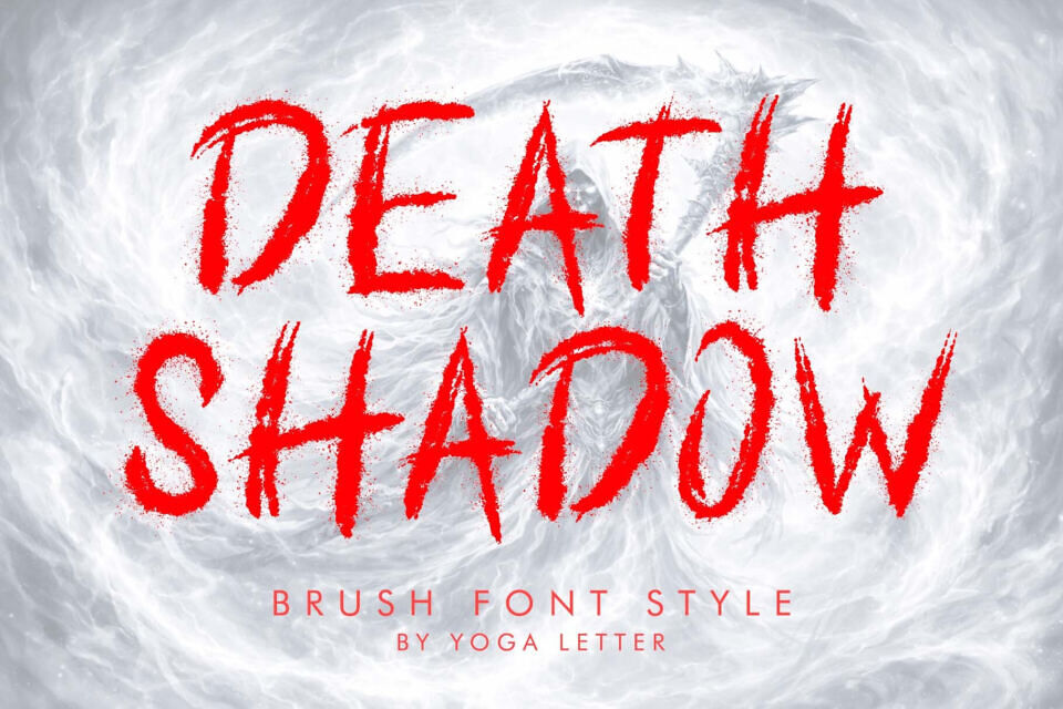 Death Shadow Font