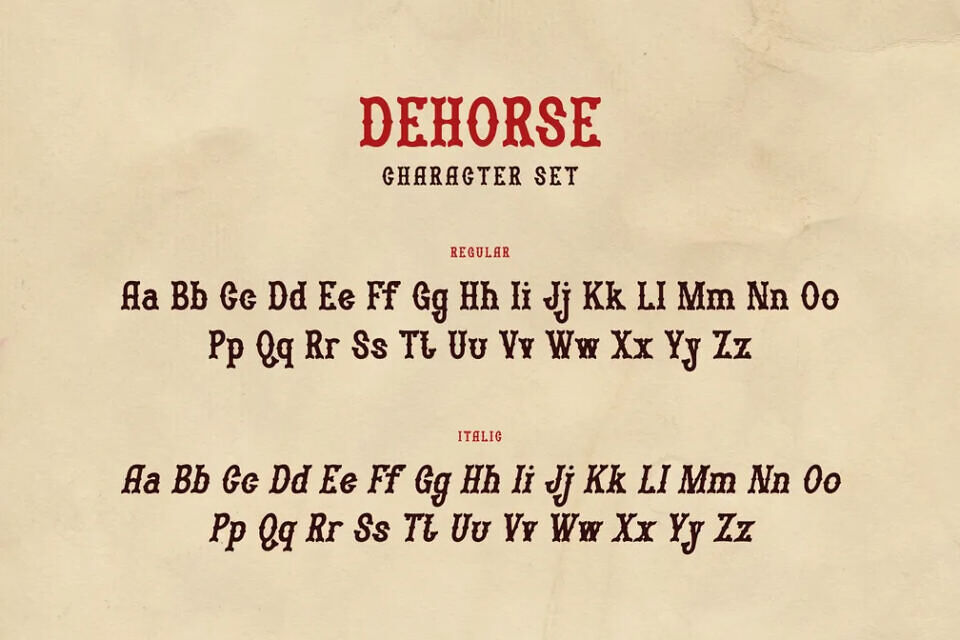 Dehorse Font