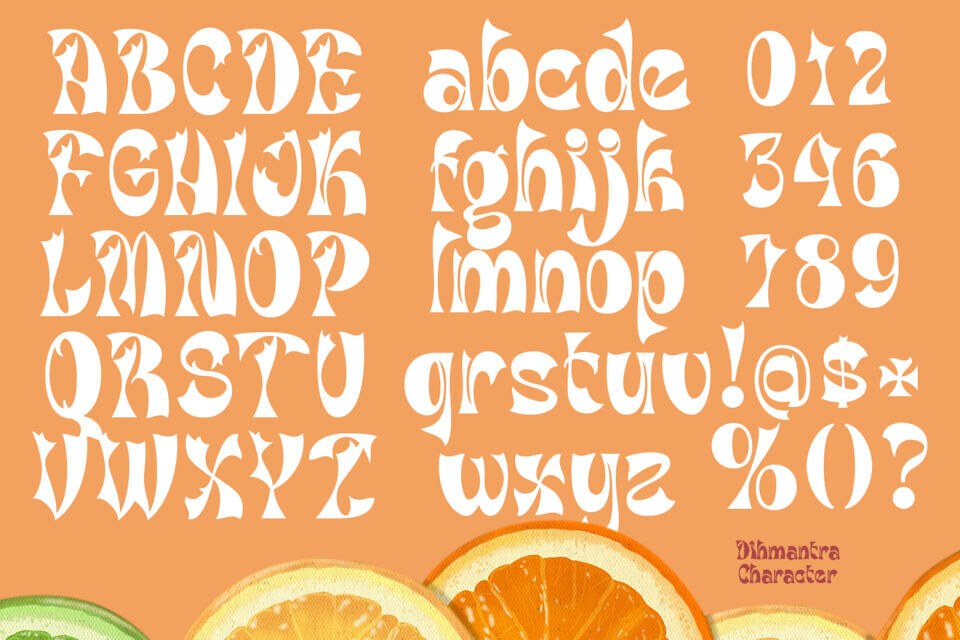 Dihmantra Font
