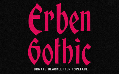 Erben Gothic Font