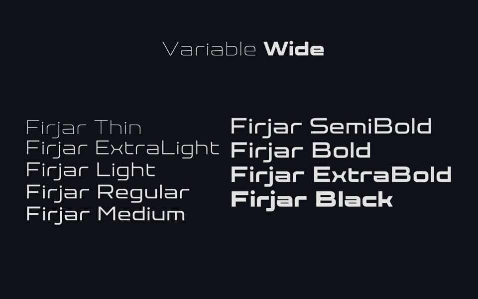 Firjar Font