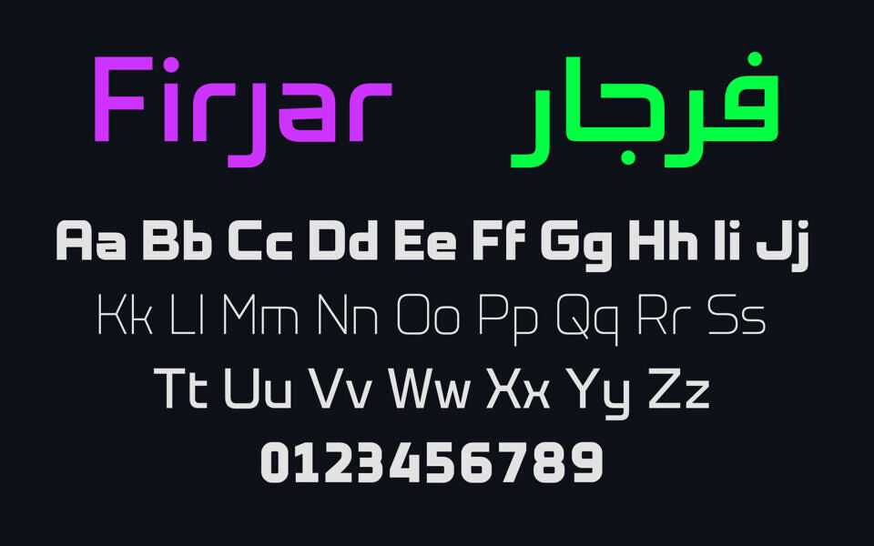 Firjar Font