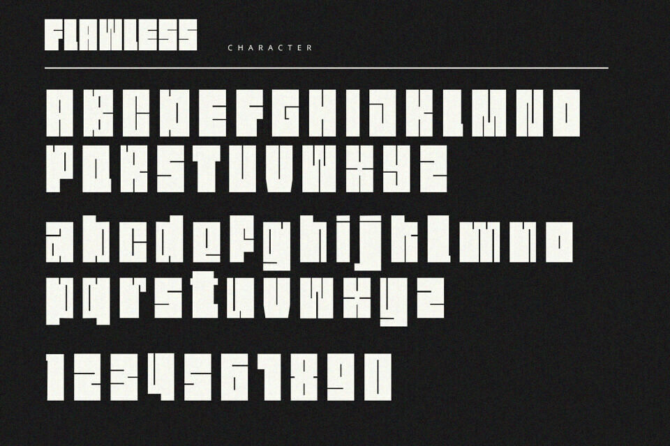 Flawless Font