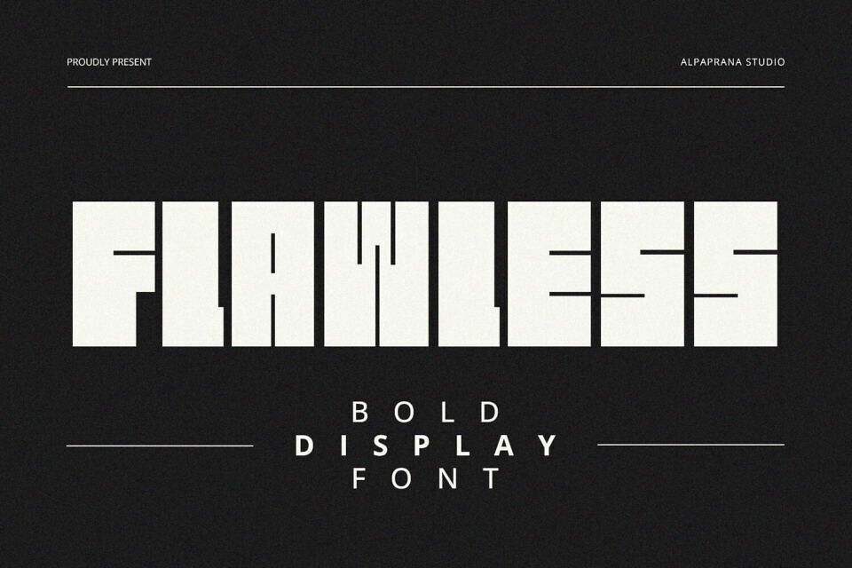 Flawless Font