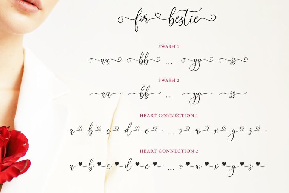 For Bestie Font