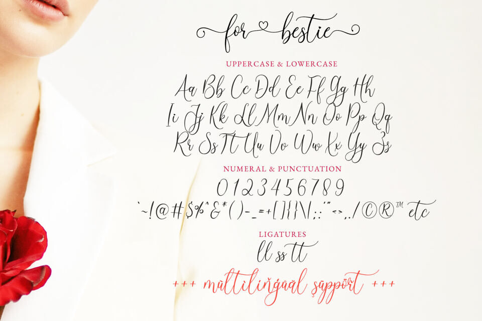 For Bestie Font