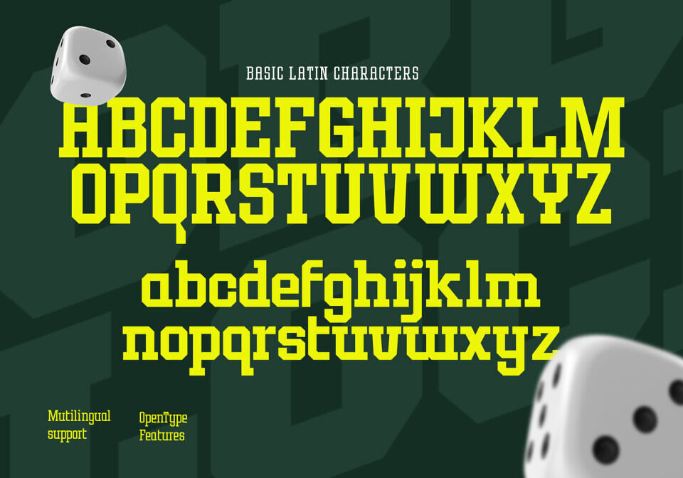 Forge Block Font