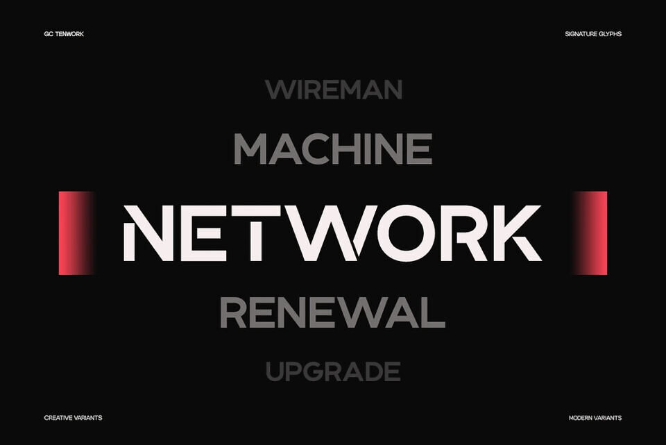 GC Tenwork Font