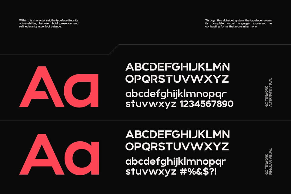 GC Tenwork Font