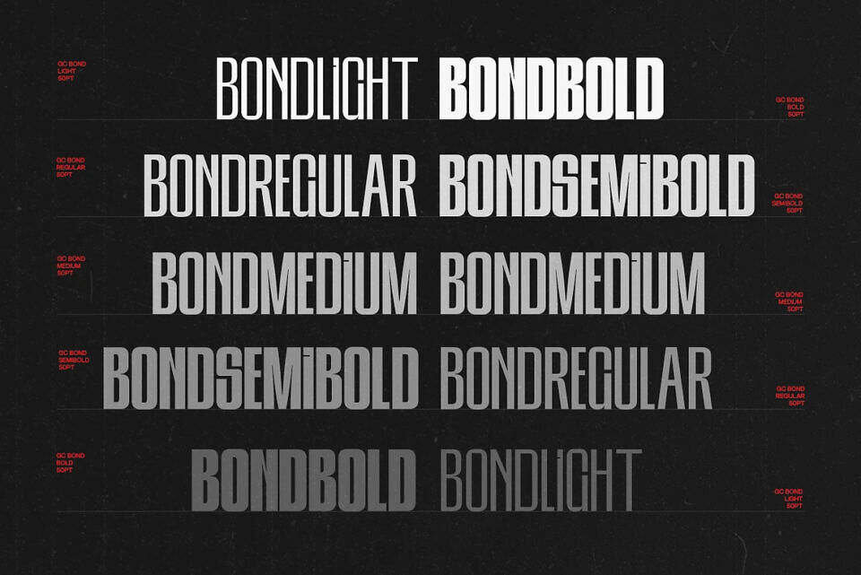 GC Bond Font
