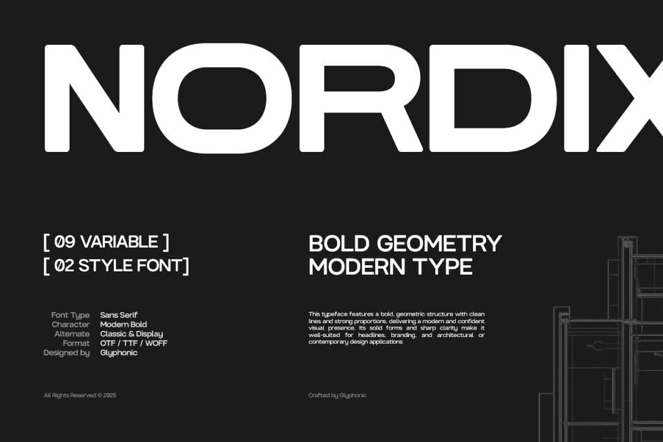 GC Nordix Font