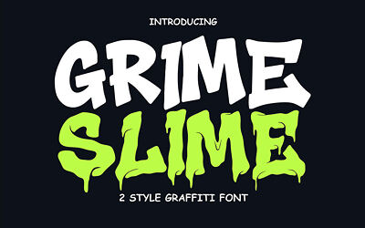Grime Slime Font