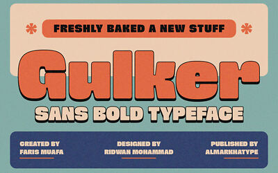Gulker Font