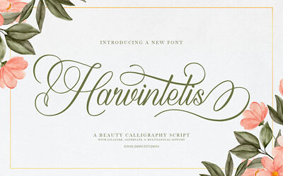 Harvintelis Font