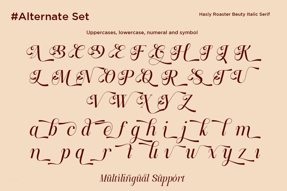 Hasly Roaster Font