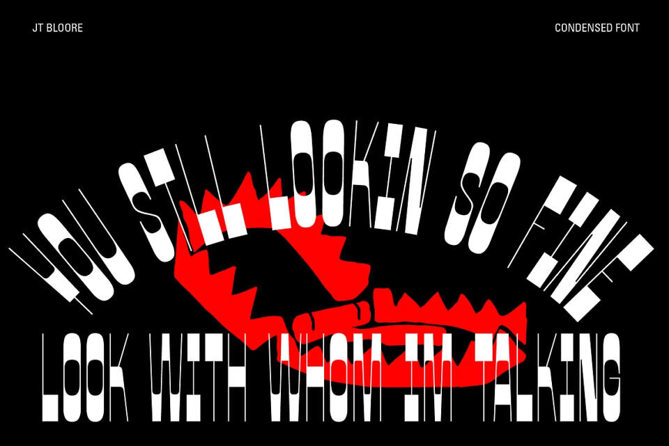 JT Bloore Font