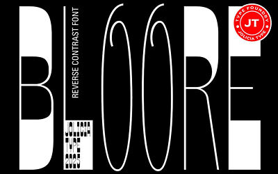 JT Bloore Font