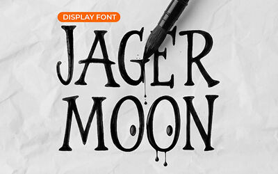 Jager Moon Font
