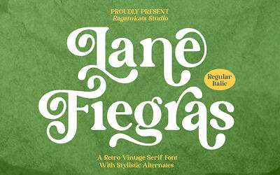 Lane Fiegras Font