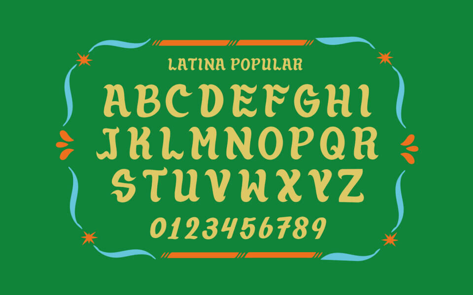 Latina Popular Font