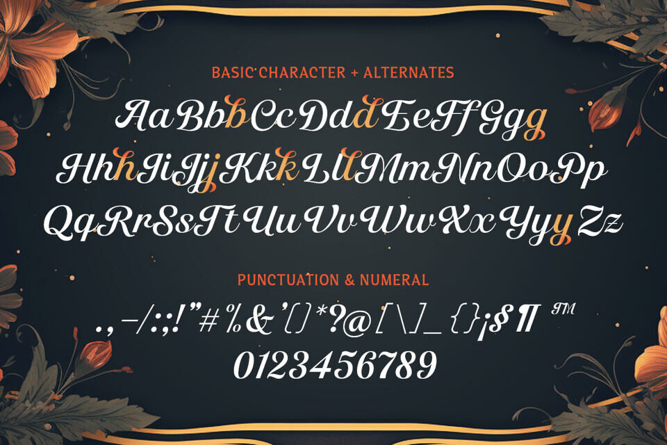 Lavenia Script Font
