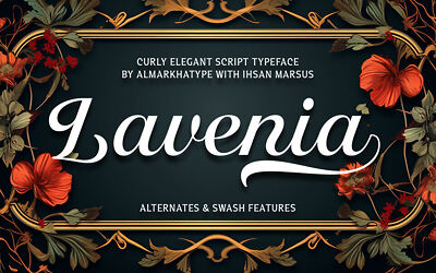 Lavenia Script Font