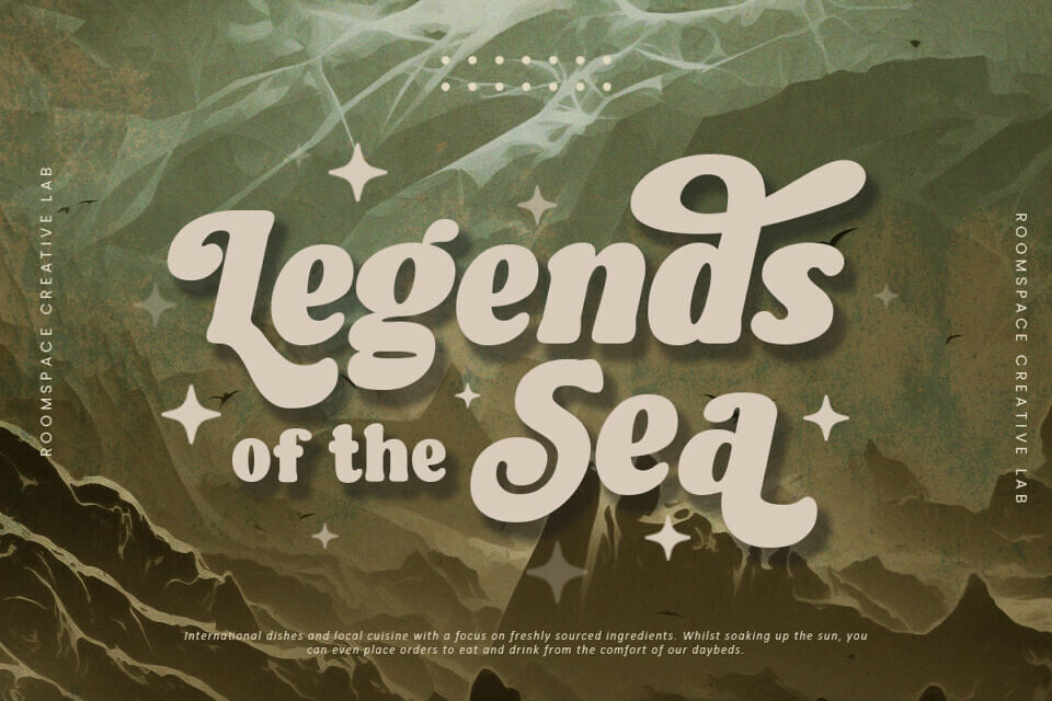 Legends Of The Sea Font