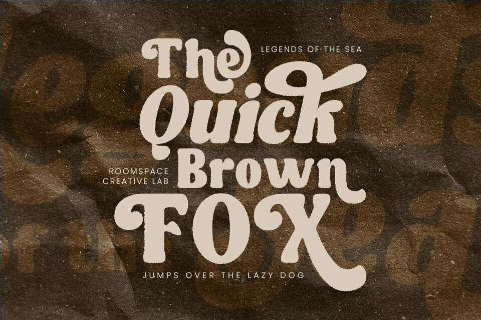 Legends Of The Sea Font
