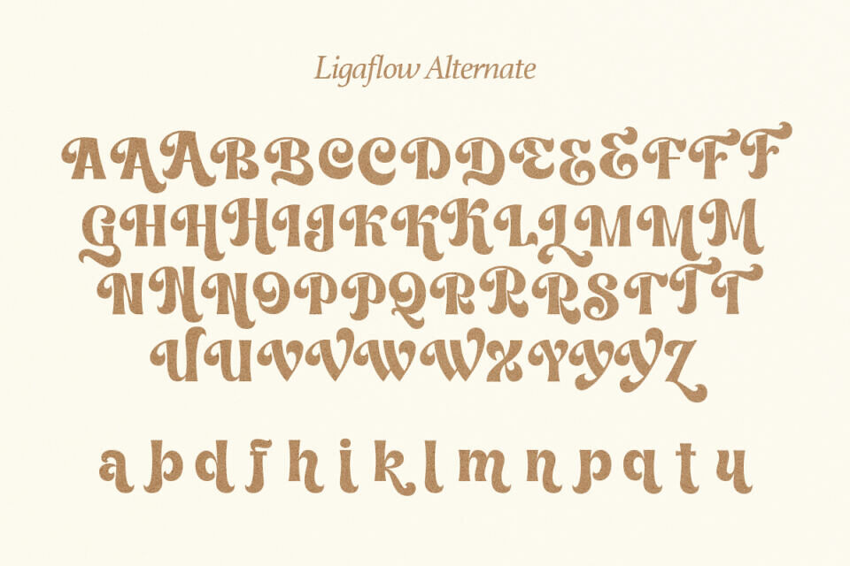 Ligaflow Font