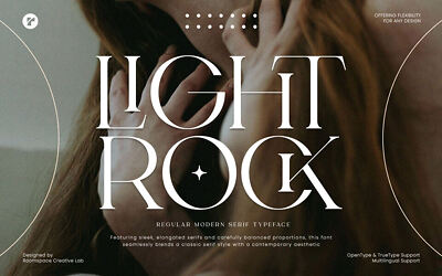 Light Rock Font