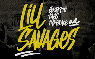Lill Savages Font