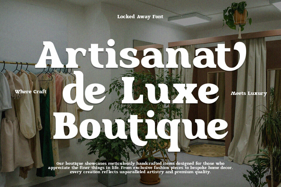 Locked Away Font