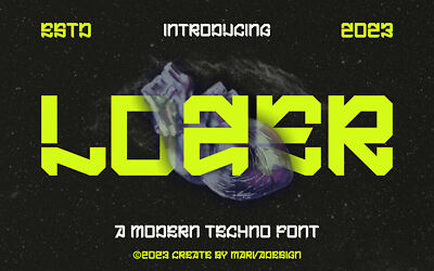 Lozer Font