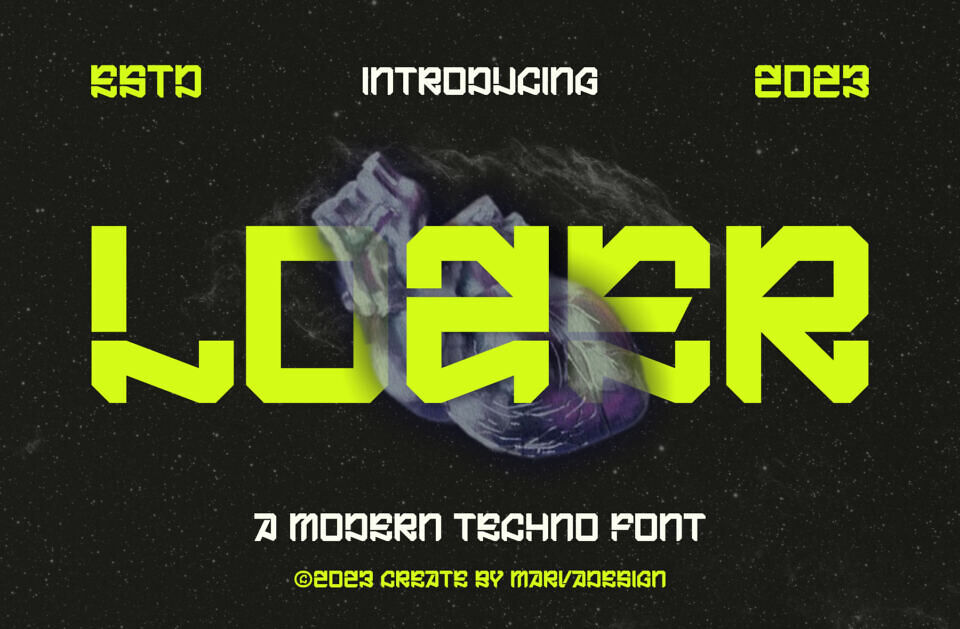 Lozer Font