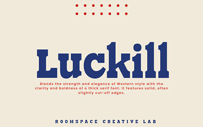 Luckill Font