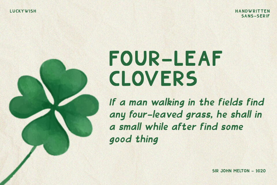 Luckywish Font