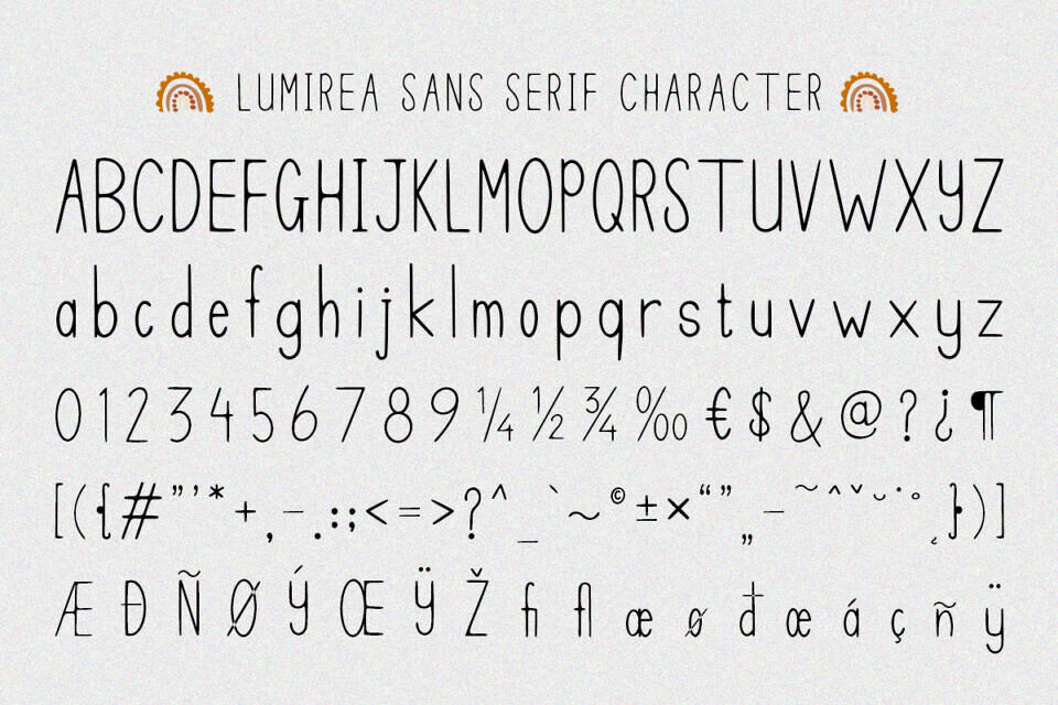 Lumirea Font