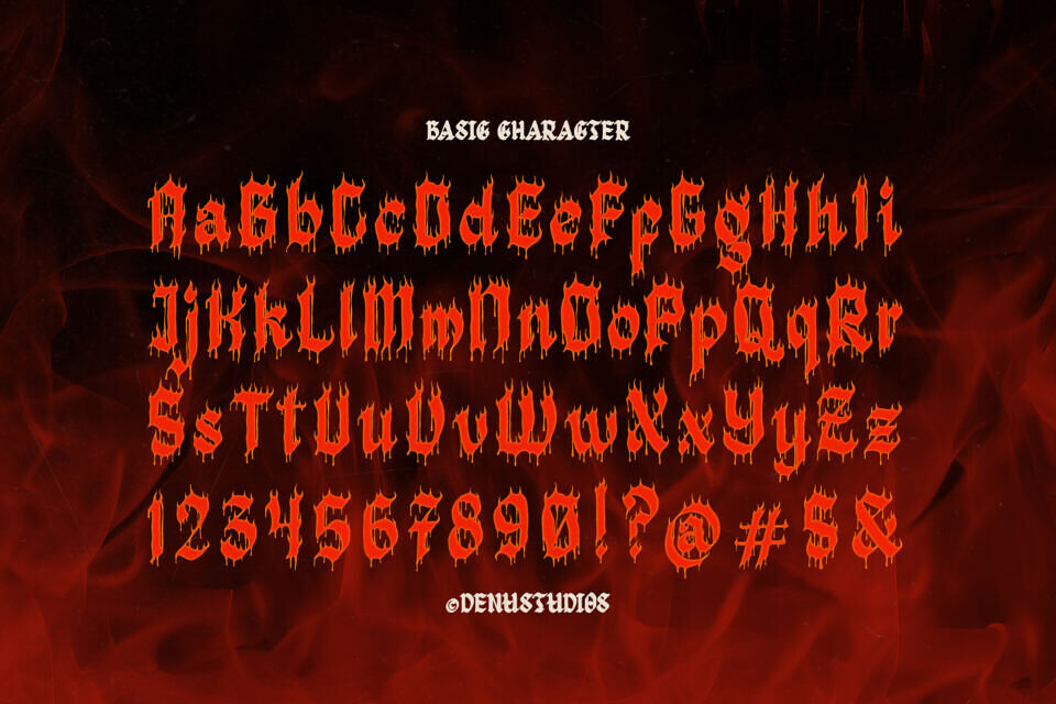 Madrock Font
