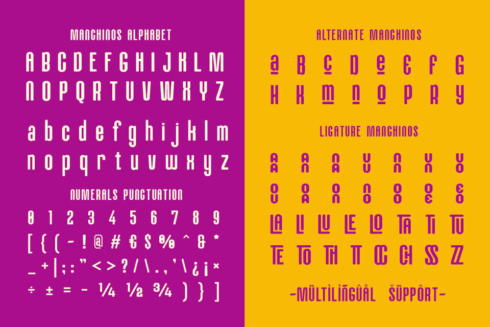 Manchinos Font