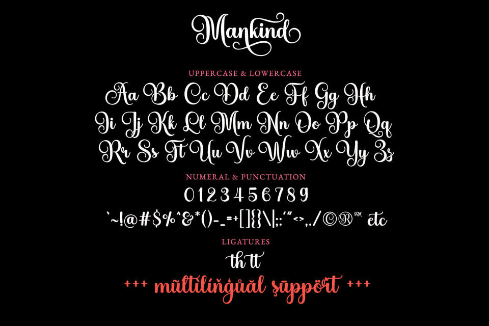 Mankind Font