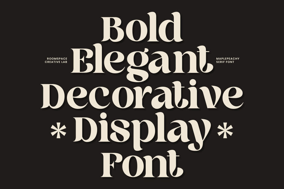 Maple Peachy Font
