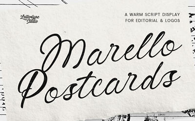 Marello Postcards Font
