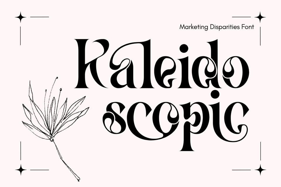 Marketing Disparities Font