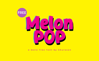 Melon Pop Font