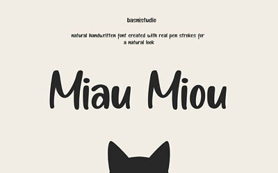 Miau Miou Font