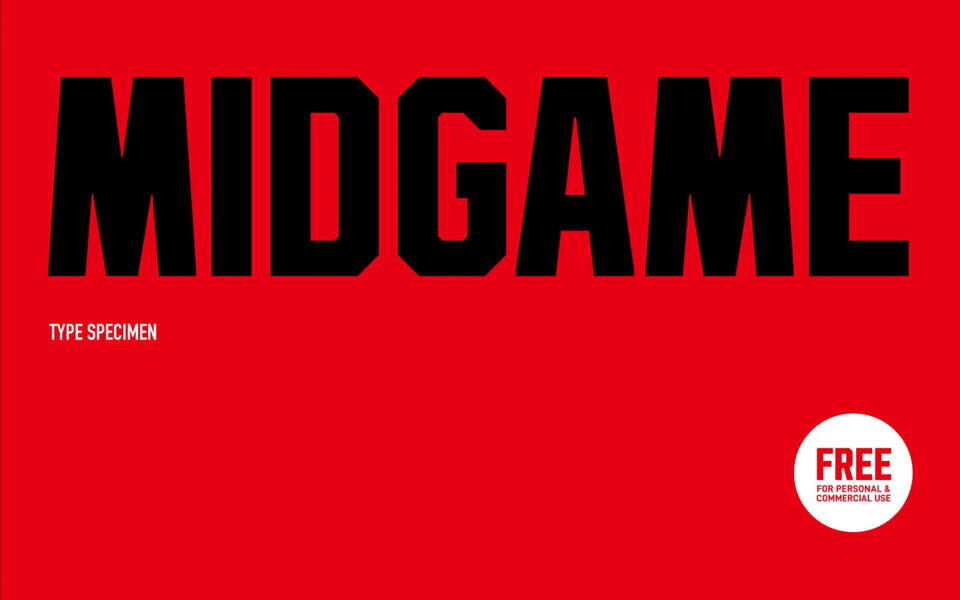 Midgame Font
